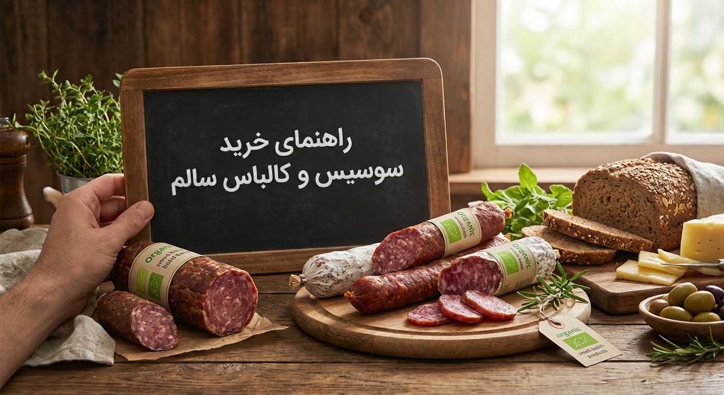 سوسیس، کالباس، مواد غذایی سالم، خرید مواد غذایی، راهنمای خرید، محصولات پروتئینی