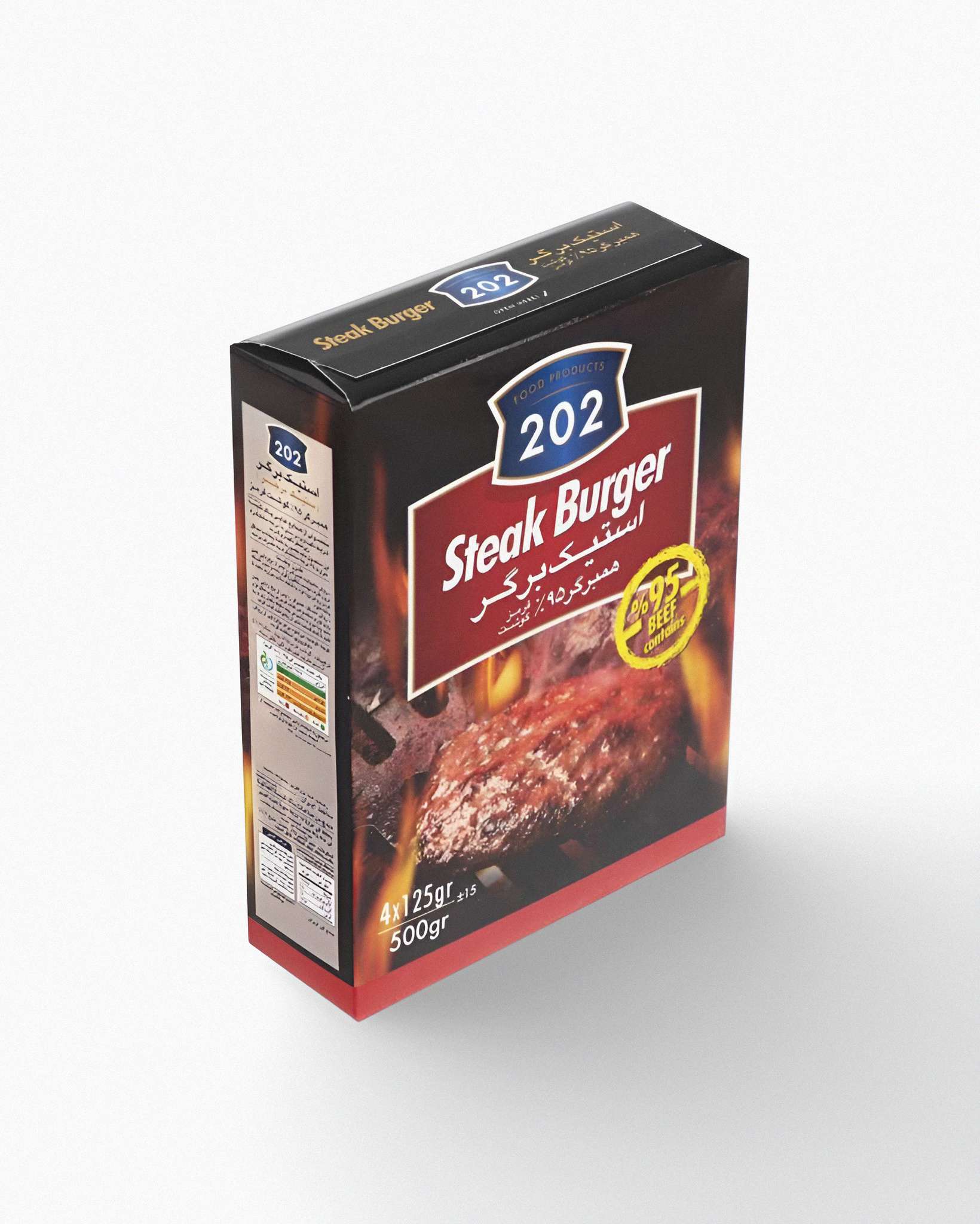استیک برگر 95 درصد (125گرمی)202