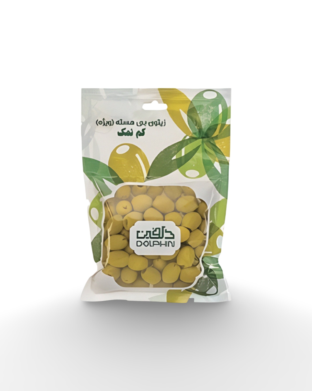 زیتون وکیوم400 گرمی دلفین