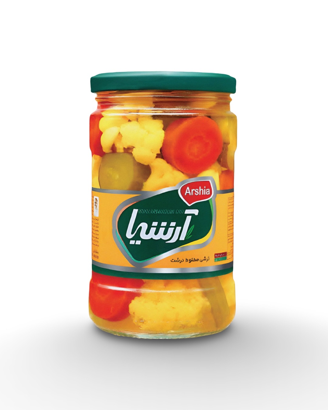 ترشی مخلوط درشت 660گرمی آرشیا