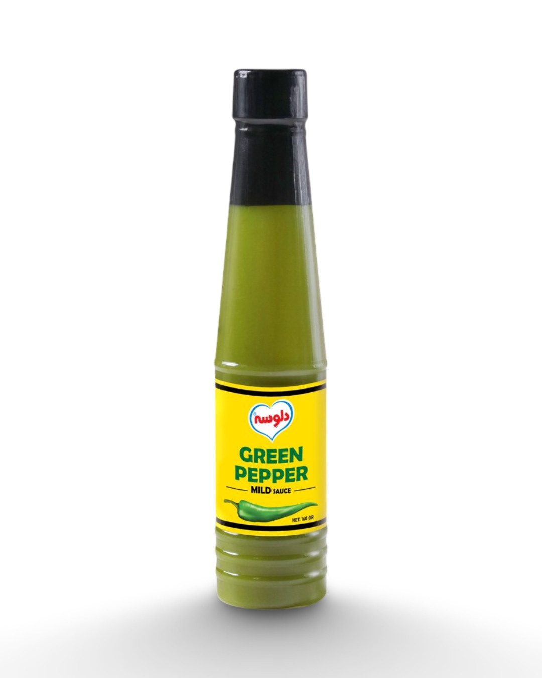 سس فلفلی پت 160گرمی سبز دلوسه