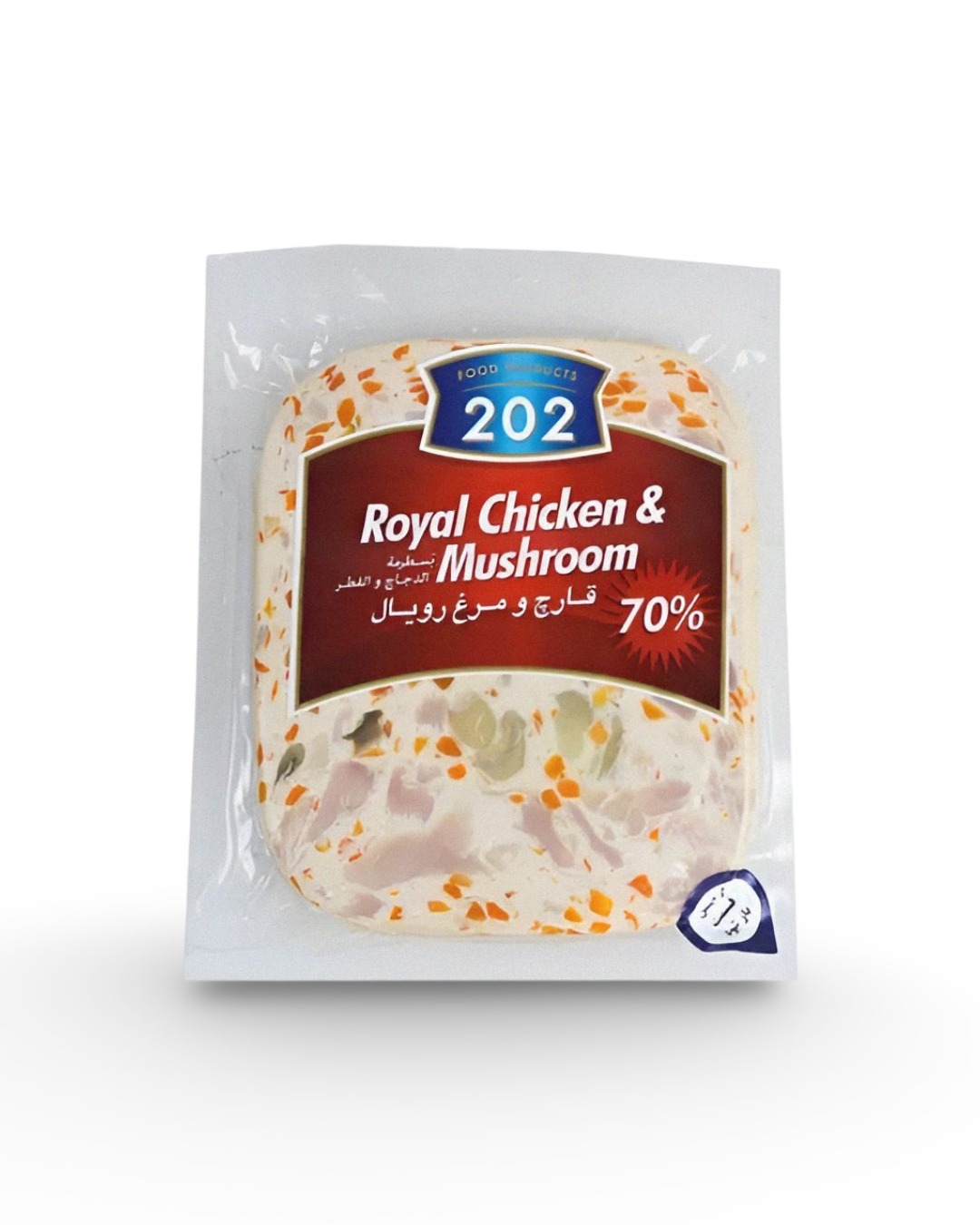 وکیوم کالباس قارچ و مرغ 70 درصد 202