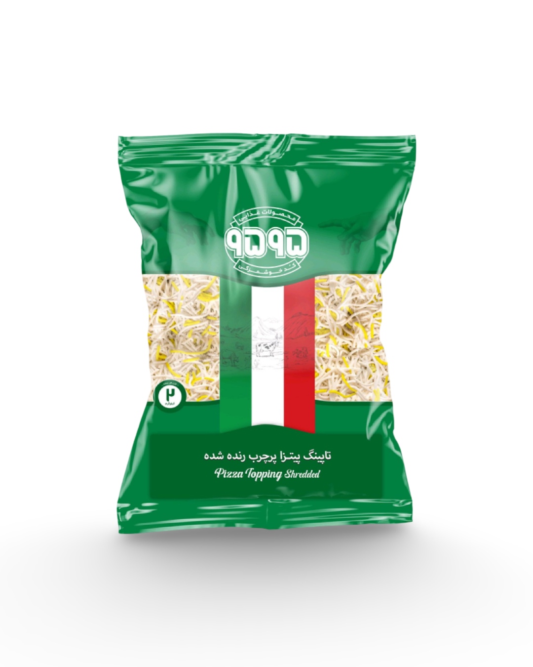 پنیر تاپینگ سبز 2  کیلویی 9595 