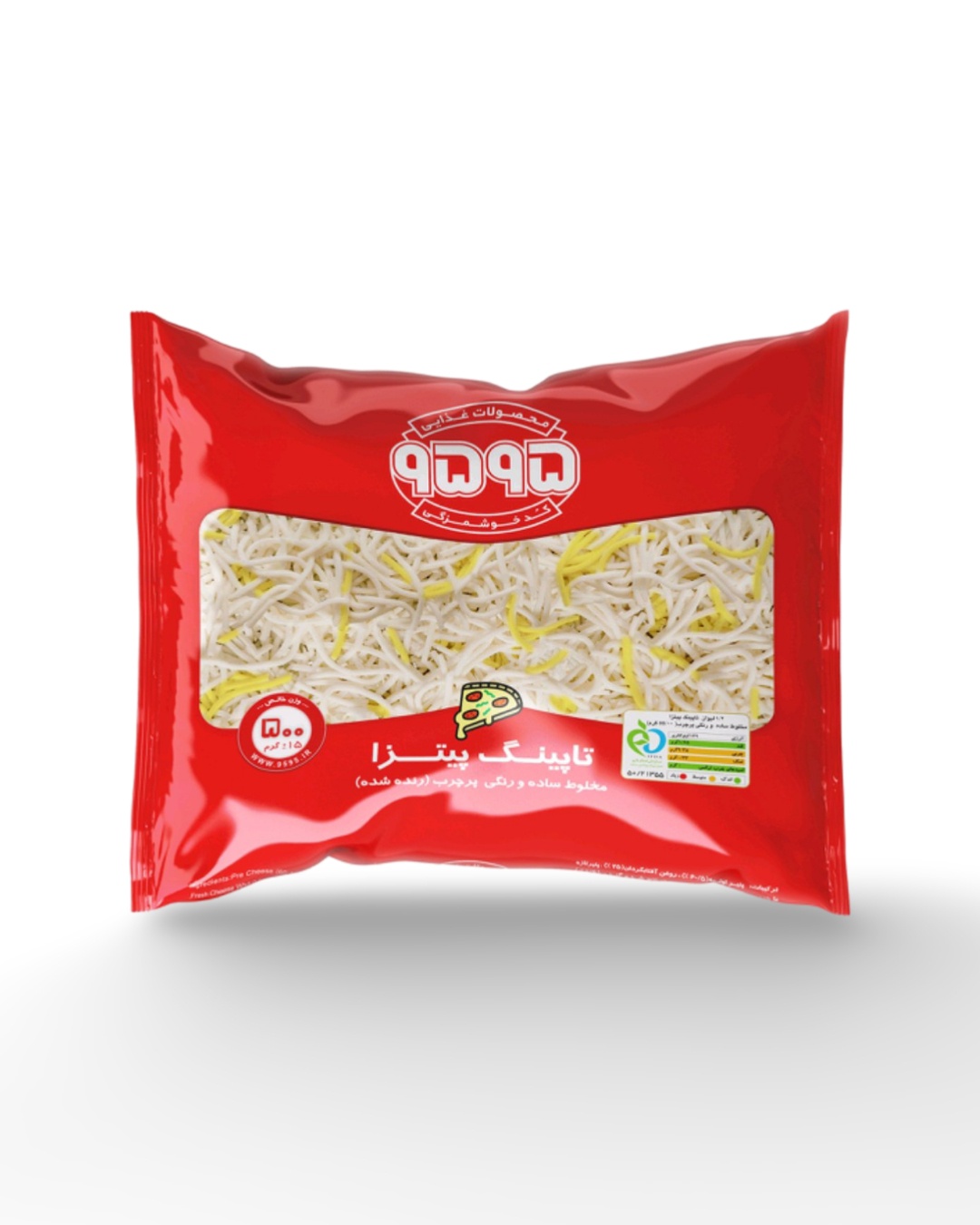 پنیر رنده شده 500 گرمی 9595 