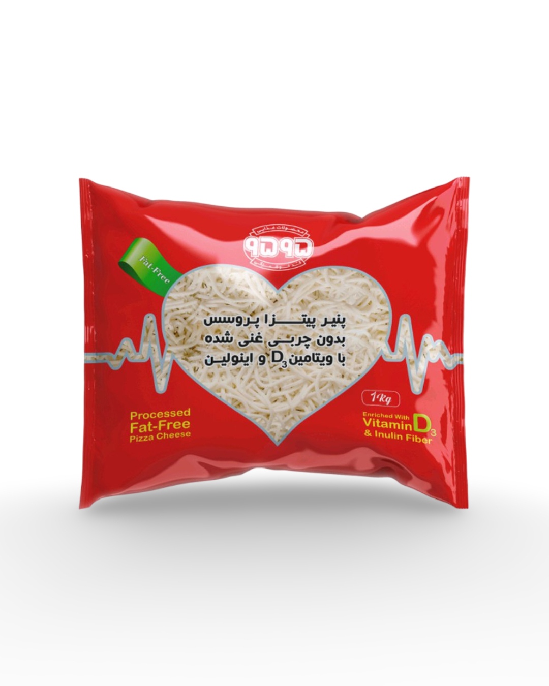پنیر پروسس بدون چربی 1 کیلویی 9595 