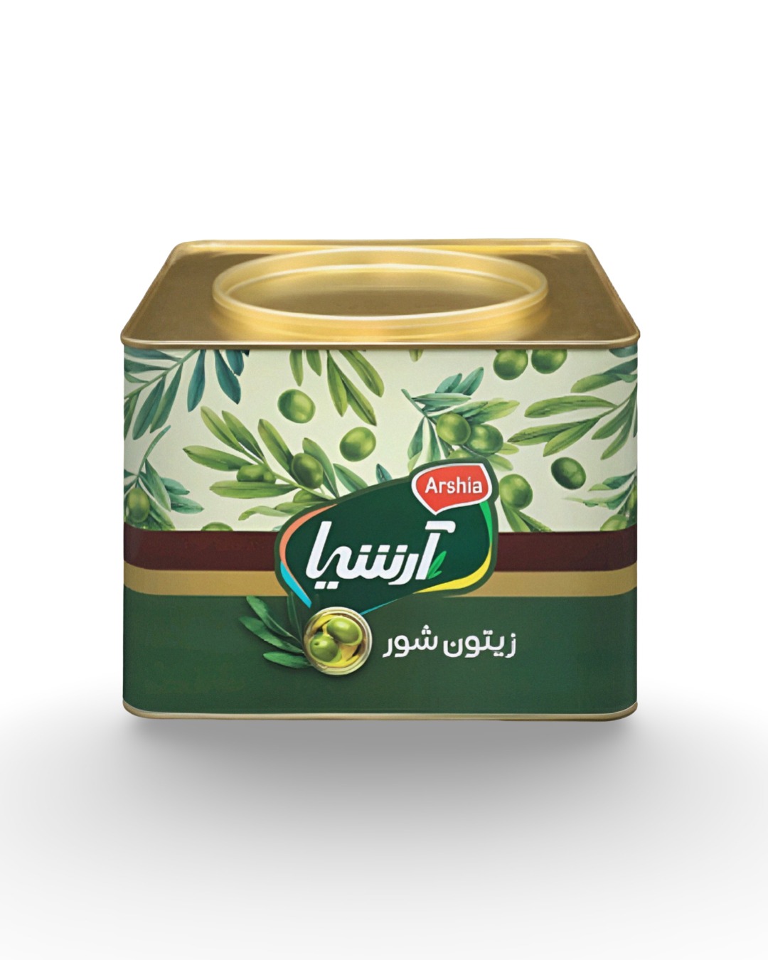 زیتون شور حلب 4 کیلویی اسلایس آرشیا