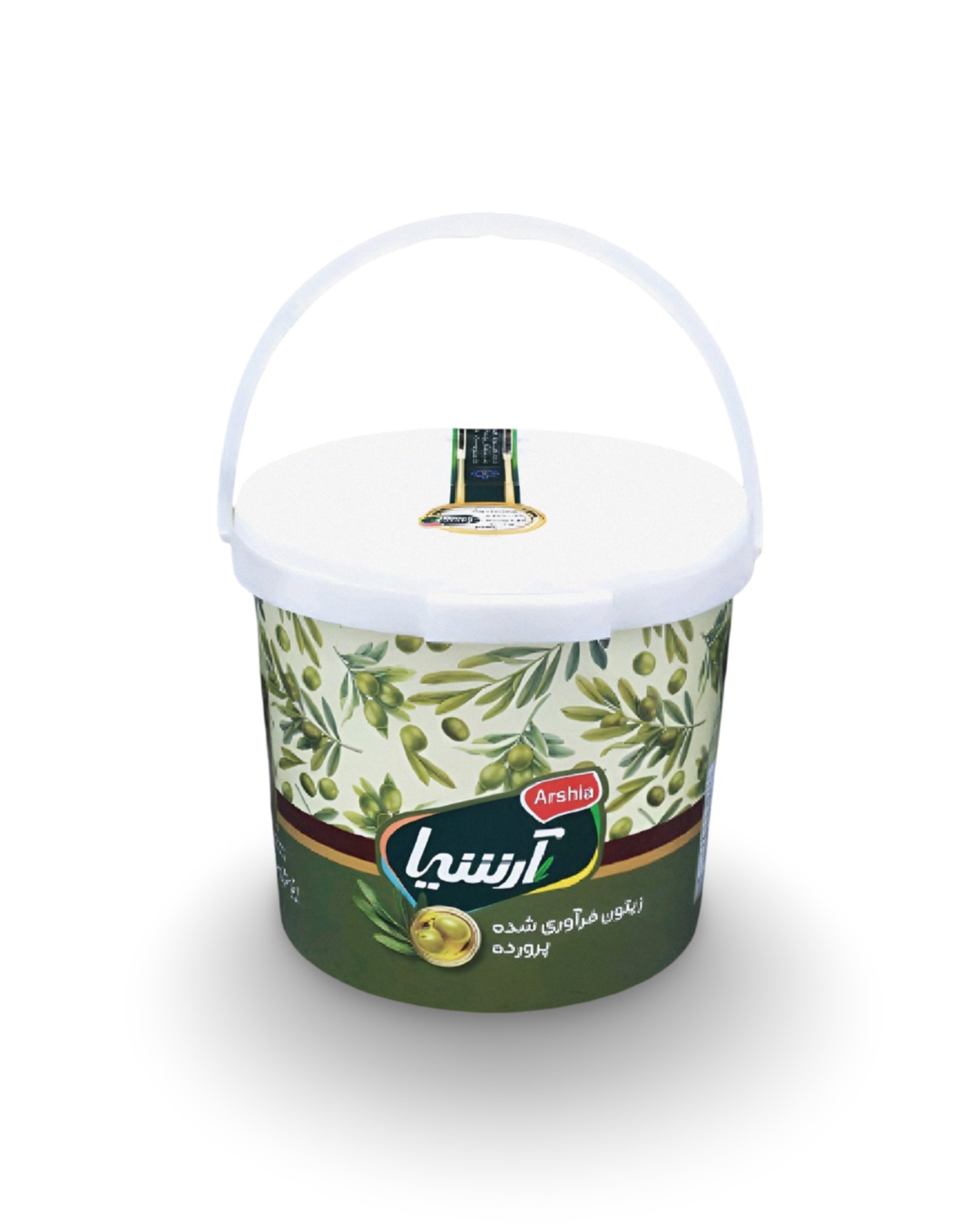 زیتون پرورده 8کیلویی معمولی آرشیا