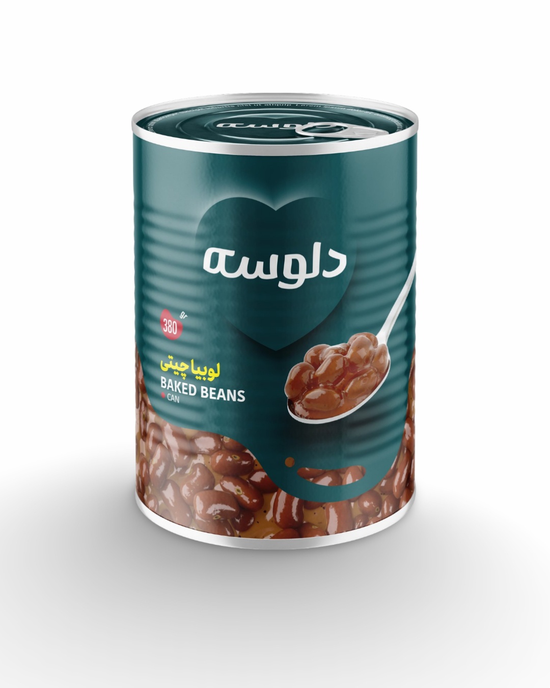 کنسرو لوبیا 400 گرمی ایزی اوپن دلوسه