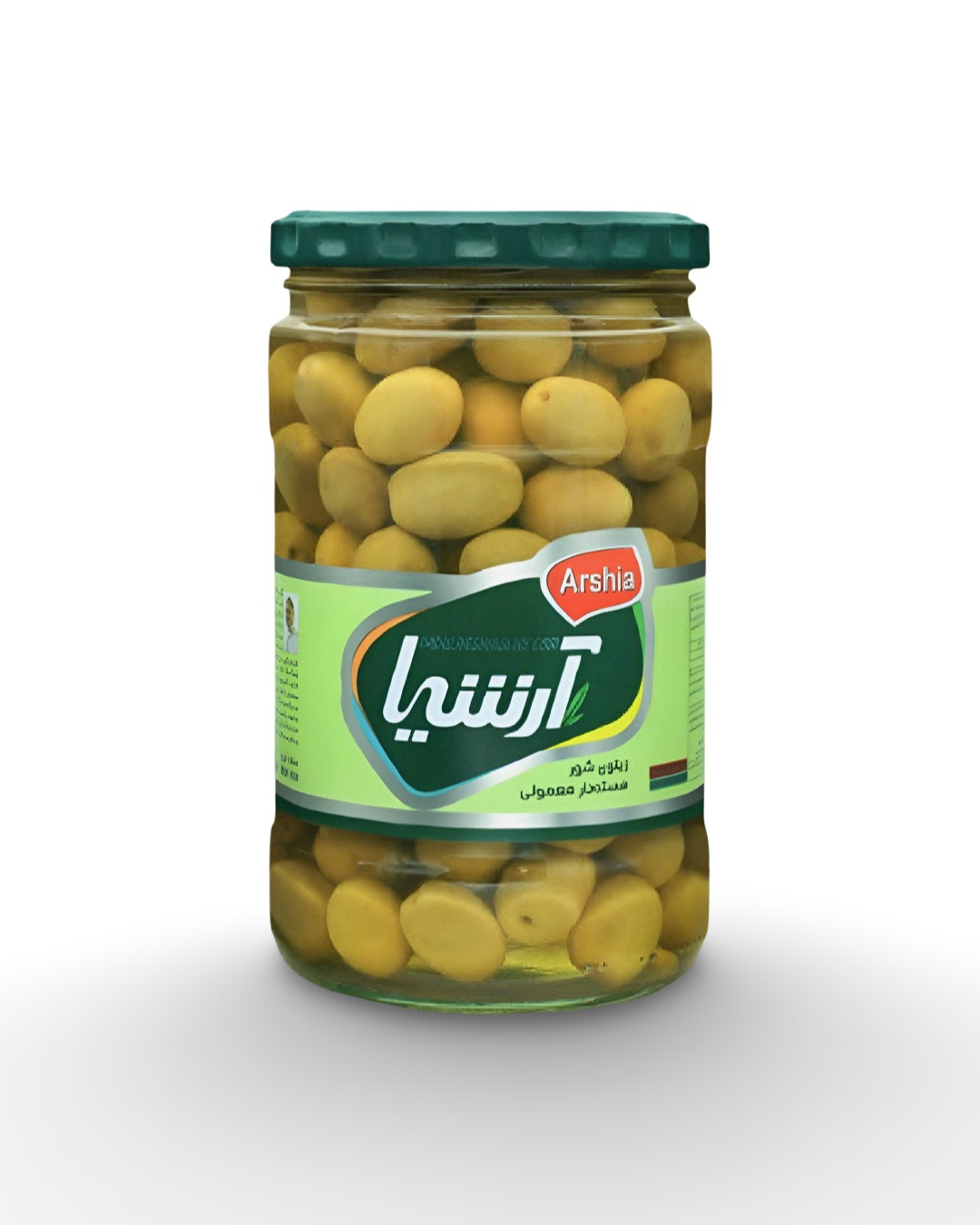 زیتون شور هسته دار معمولی 660 گرمی آرشیا