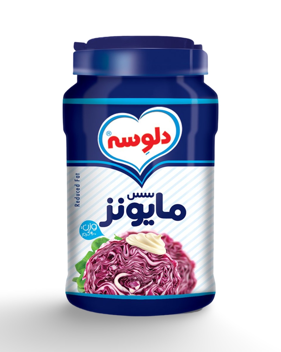 سس مایونز با روغن کاهش یافته پت 850 گرمی دلوسه
