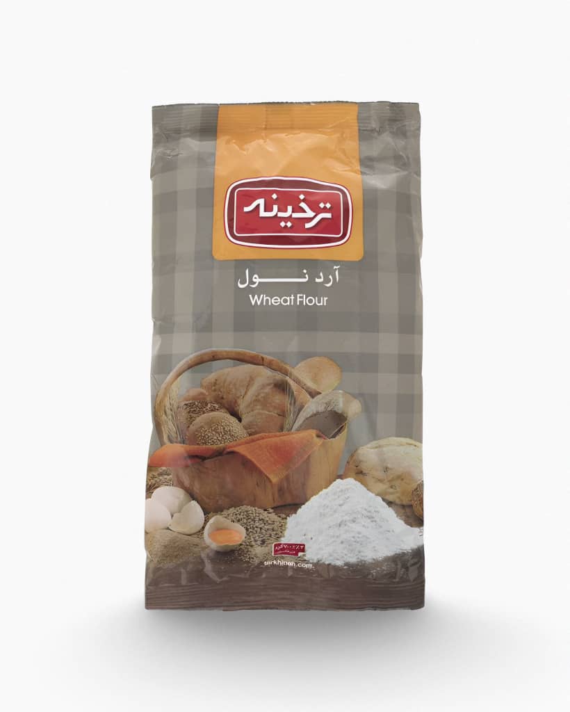 آرد گندم (نول) 700 گرمی پاکتی ترخینه