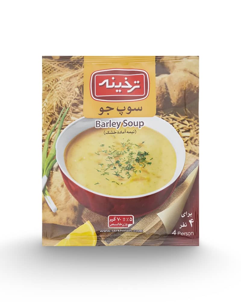 سوپ جو 70 گرمی (استند 12 عددی) ترخینه