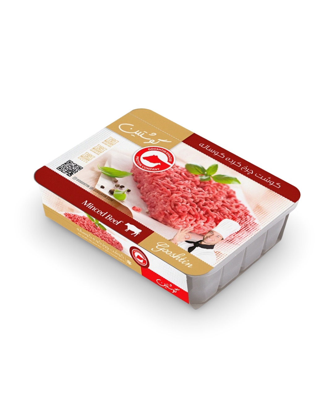 گوشت چرخ کرده 400گرمی گوشتین